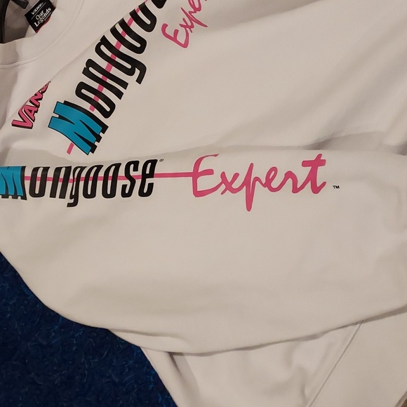 Women's Vans Mongoose Expert BMX   Sweatshirt Size S Rare - Picture 6 of 14
